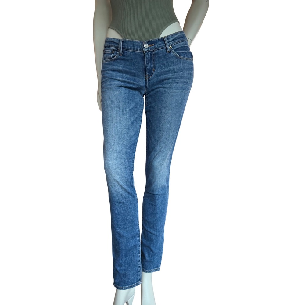 Abercrombie & Fitch Brett Perfect Stretch Jeans Low Rise Denim Indie Sleaze 2R